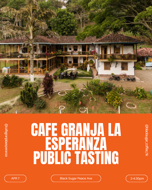 Cafe Granja La Esperanza 公開沖煮分享會 Public Tasting