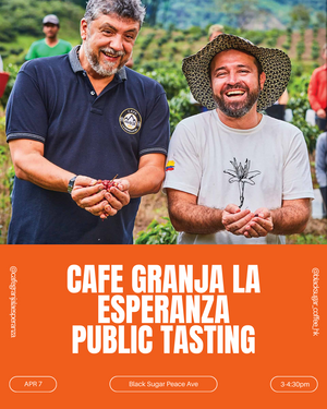 Cafe Granja La Esperanza 公開沖煮分享會 Public Tasting